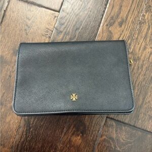 Tory Burch Black Leather Crossbody
